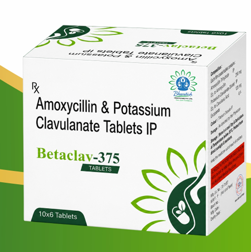 Betaclav-375 product packaging