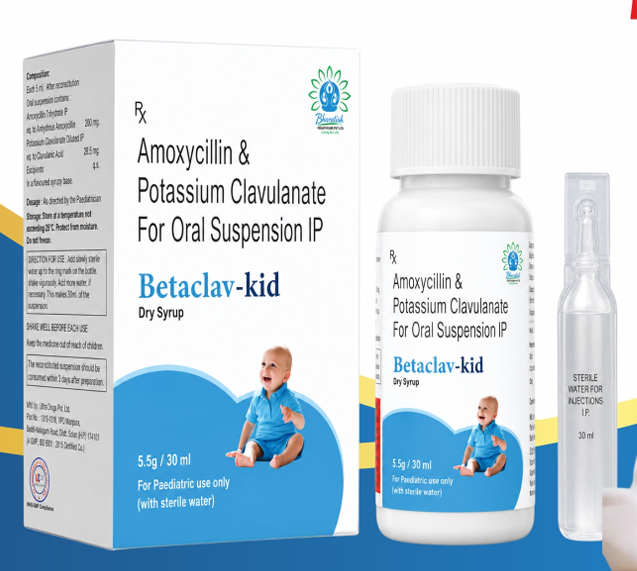 Betaclav-Kid product packaging