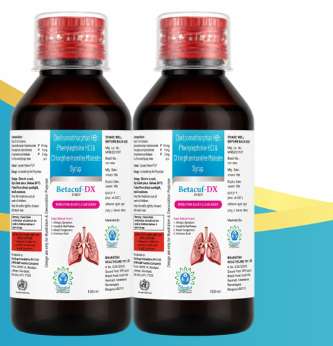 Betacuf-DX product packaging