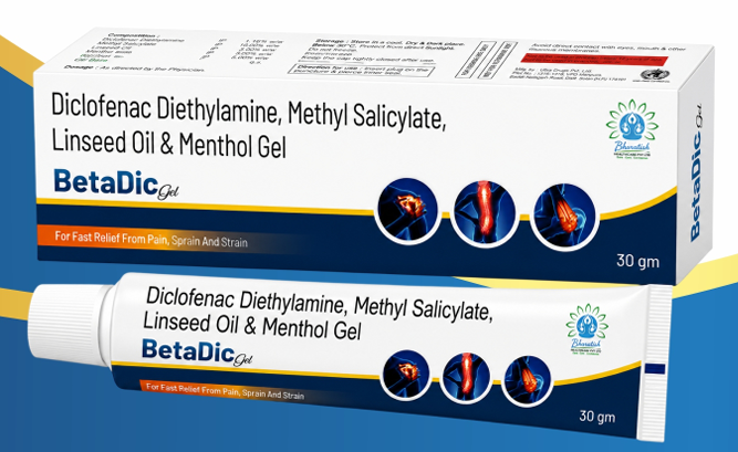 BetaDic-Gel product packaging